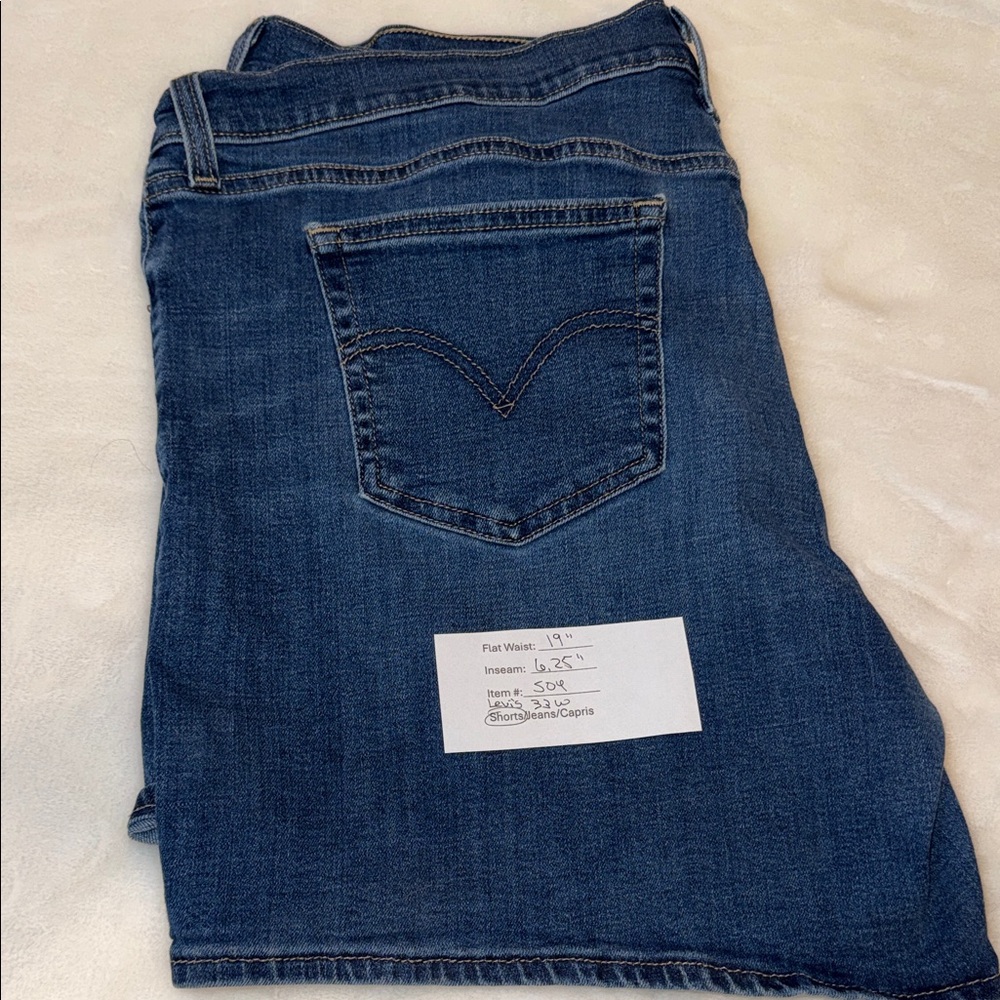 Levi's Women's Blue Jean Shorts